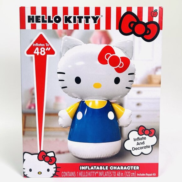 Hello Kitty Inflatable Character 48” Tall – Party, Holiday, Indoor/Outdoor - Picture 1 of 2
